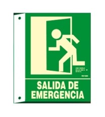 Imagen Señal Banderola Salida de emergencia