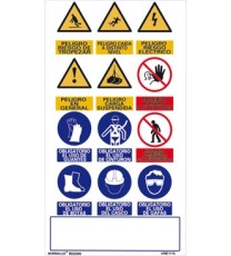 Imagen Cartel multiseñal obras