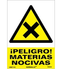 Imagen Señal peligro materias nocivas