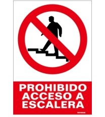 Imagen Señal prohibido acceso a pasarela