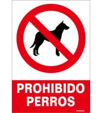 Imagen Señal prohibido perros