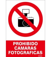 Imagen Señal prohibido camaras fotograficas