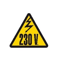 Imagen Señal triangulo 230V.