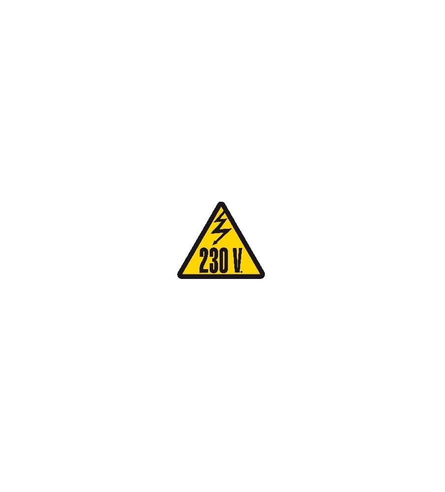 Imágenes Señal triangulo 230V.