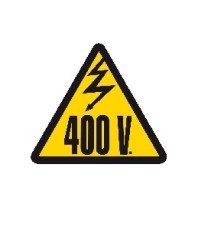 Imagen Señal triangulo 400V.