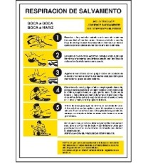 Imagen Señal respiración de salvamento