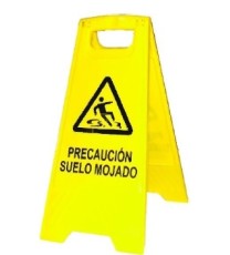 Imagen Panel pvc precaucion suelo mojado