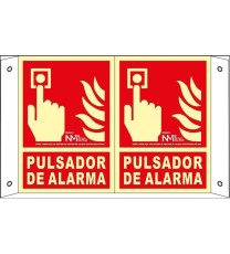 Producto Señal Panorámica Pulsador de Alarma Fotoluminiscente