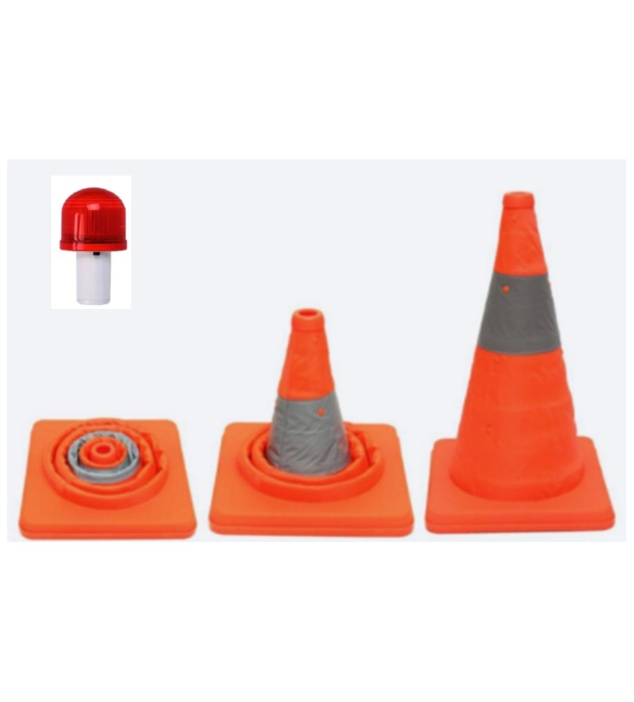 Foto Cono Plegable con luz led