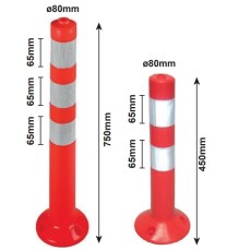 Producto Bolardo poste naranja...