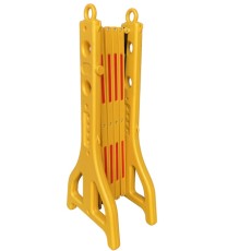 Fotografía Valla de plástico extensible y rellenable