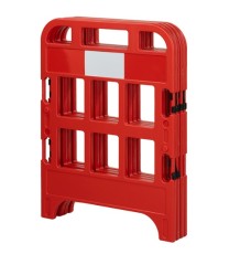 Fotografía Valla de plástico modular, especial protección trabajos en arquetas / alcantarillas