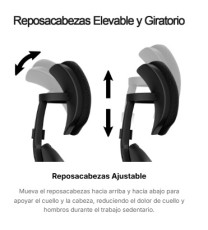 Fotografía Silla de escritorio ergonómica