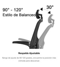 Fotografía Silla de escritorio ergonómica