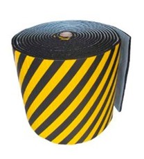 Producto Bobona protección parking amarilla y negra de 5m autoadhesiva