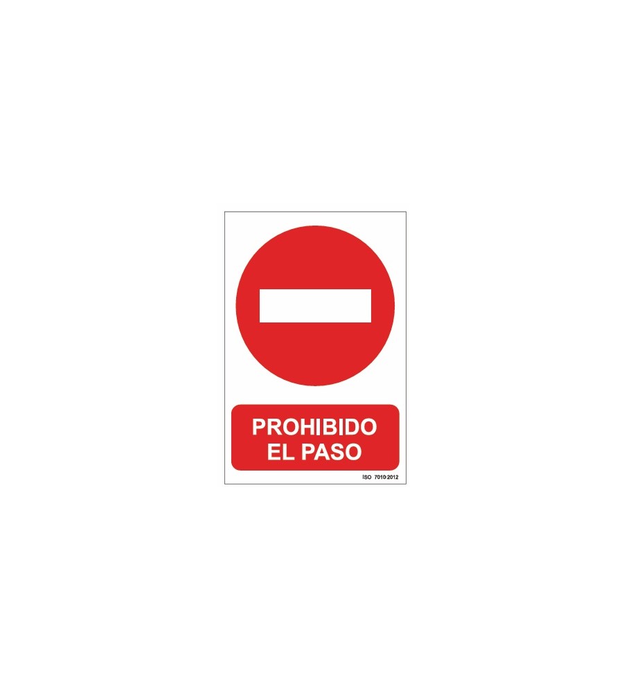 Imágenes Señal prohibido el paso vehículos