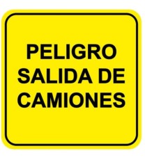 Producto Señal  PELIGRO SALIDA DE...